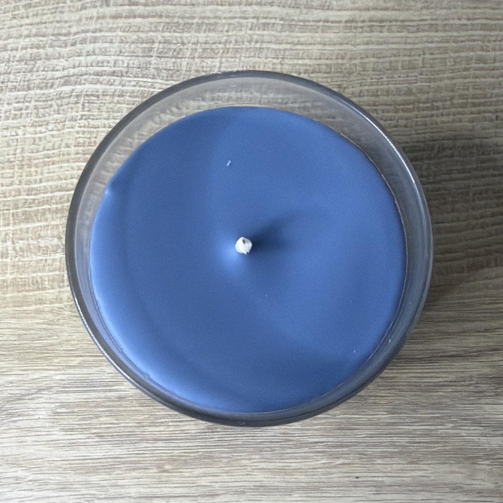 Yankee Candle Warm Luxe‎ Cashmere Blue Single Wick Scented Jar Candle New 7oz - Picture 6 of 8